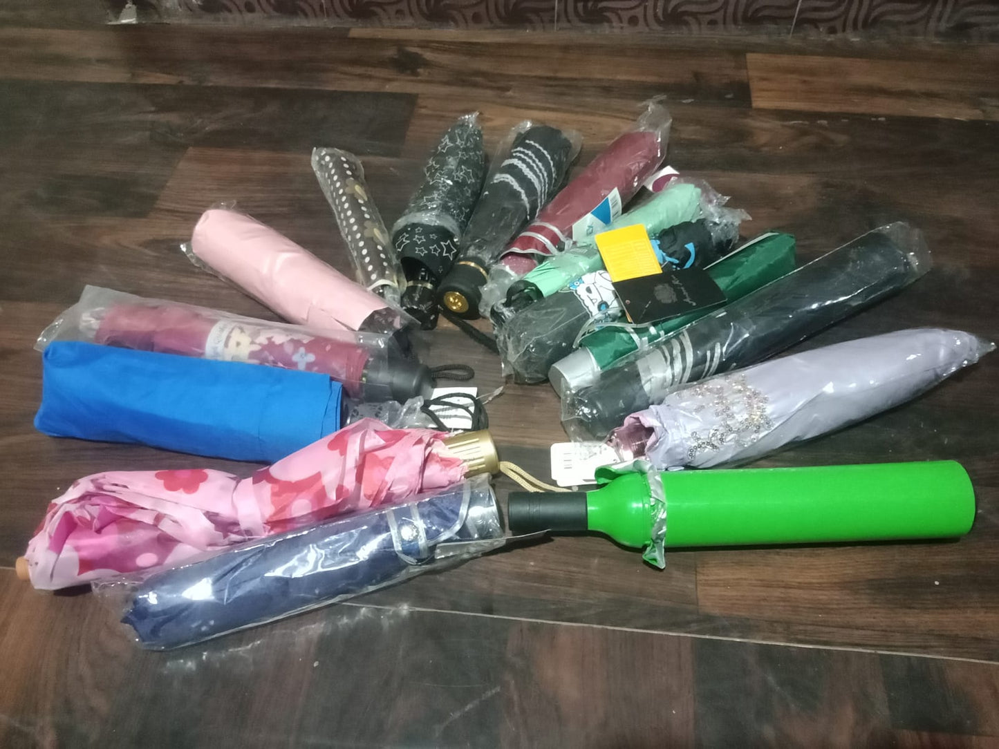 Umbrella Summer Sun and Rain Protection Foldable Cute Umbrella || UV Protection Rain Sun Umbrella || Travel Accessories || Umbrella for Children, Girls, and Boys (1 Pc / Mix Color / Design)