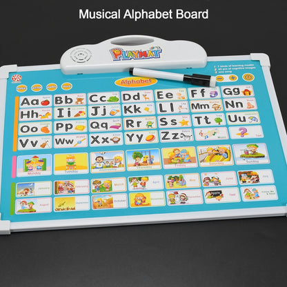 Kids learning pad with Hiru Livings, music, and drawing features