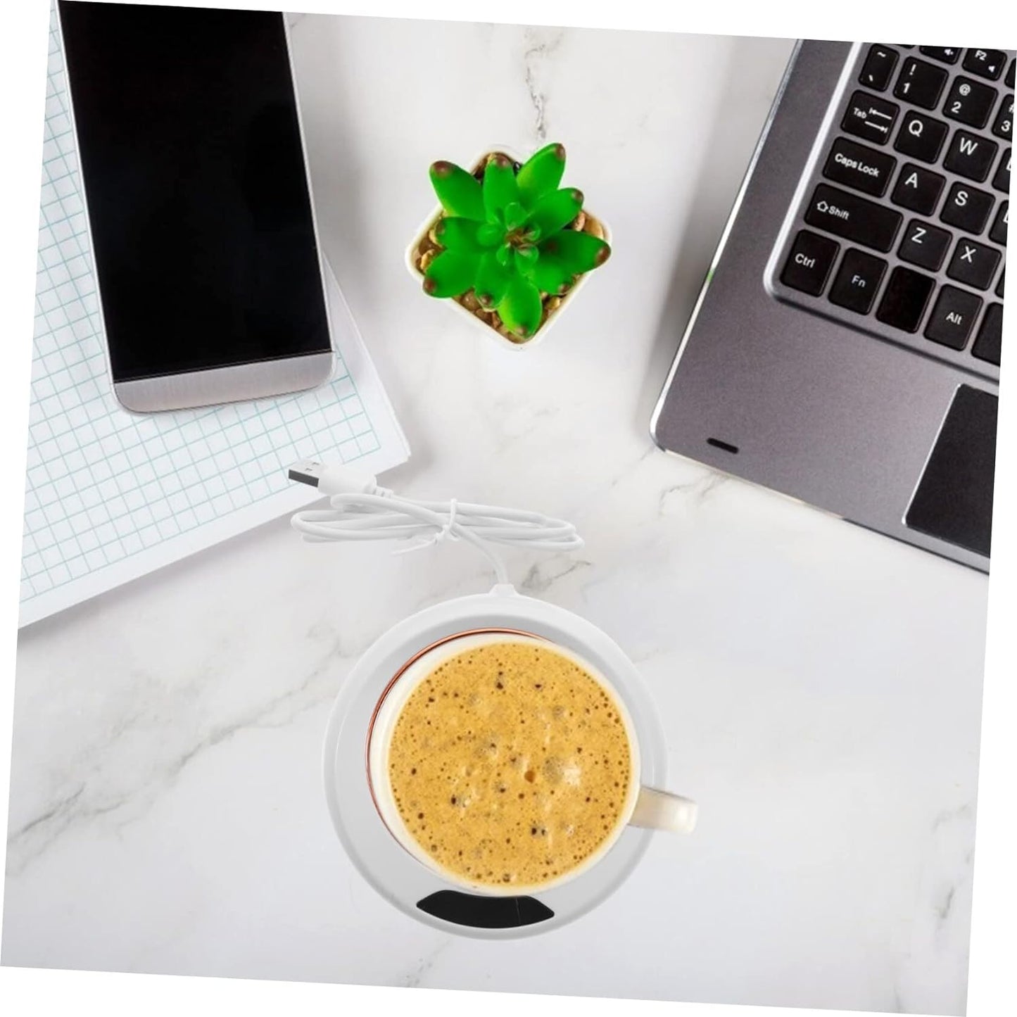 USB heated mug