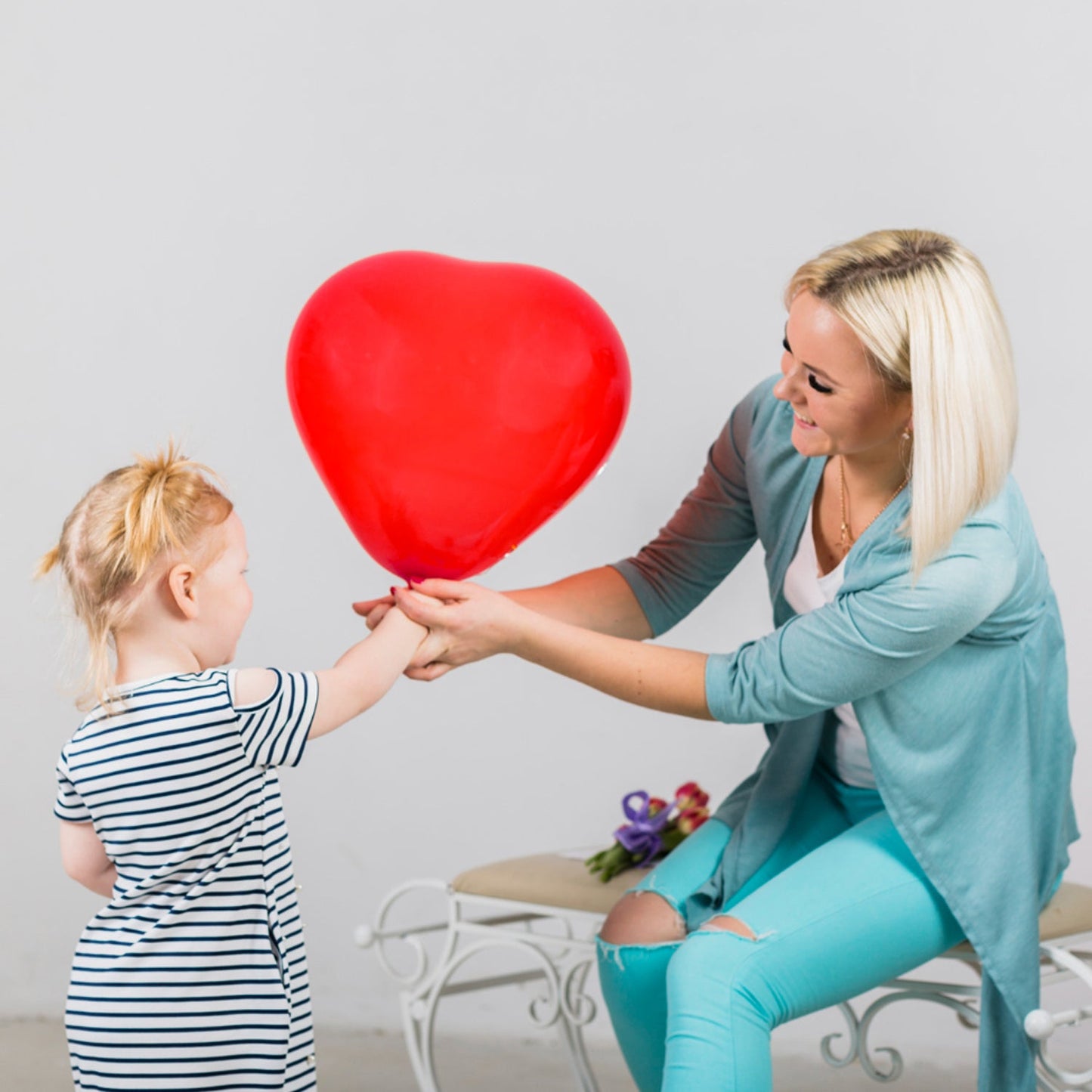 Premium Heart Shape Foil Balloon