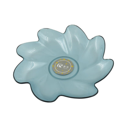 Flower Shape Kids Plastic Plate - for Dinner, Snacks & Party Supplies (1pc)