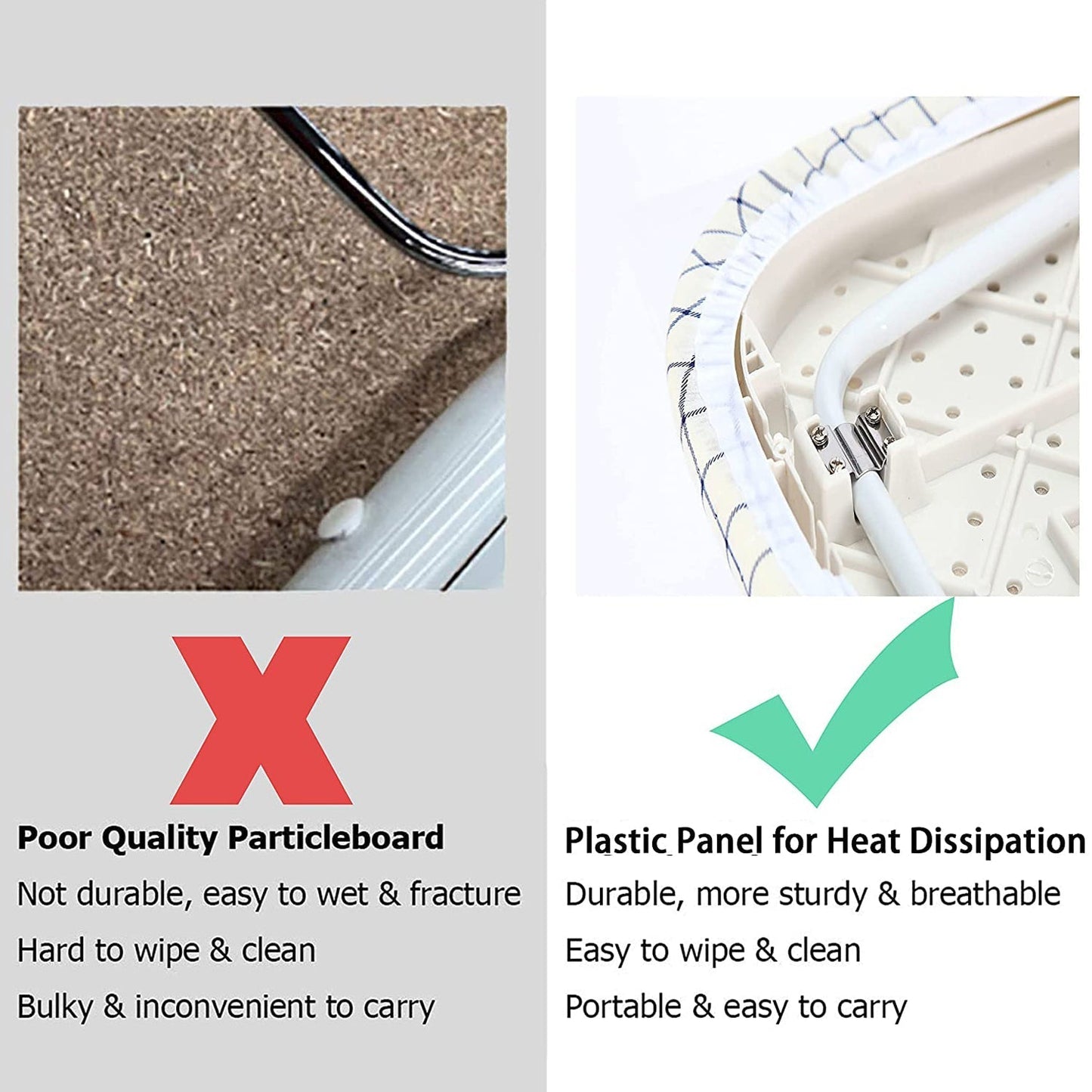 Ironing pad for home use, easy to carry anHiru Living for effective ironing.