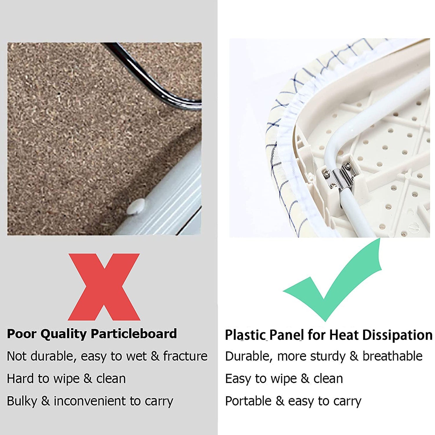 Ironing pad for home use, easy to carry anHiru Living for effective ironing.