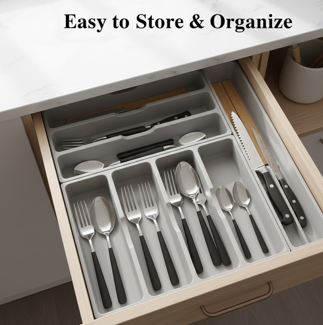 New Stylish 24 Pcs Plastic, Stainless Steel Cutlery Set (Pack of 24)
