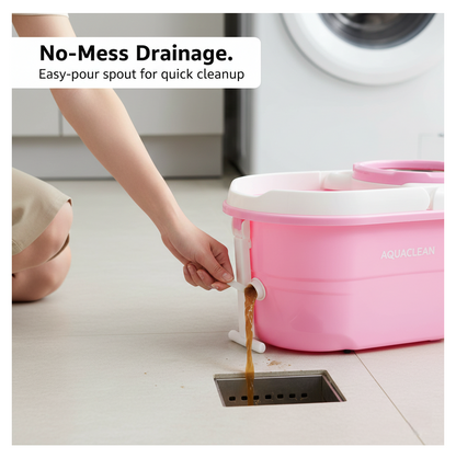 Spin Mop with Bucket for Floor Cleaning - Magic Mop Set