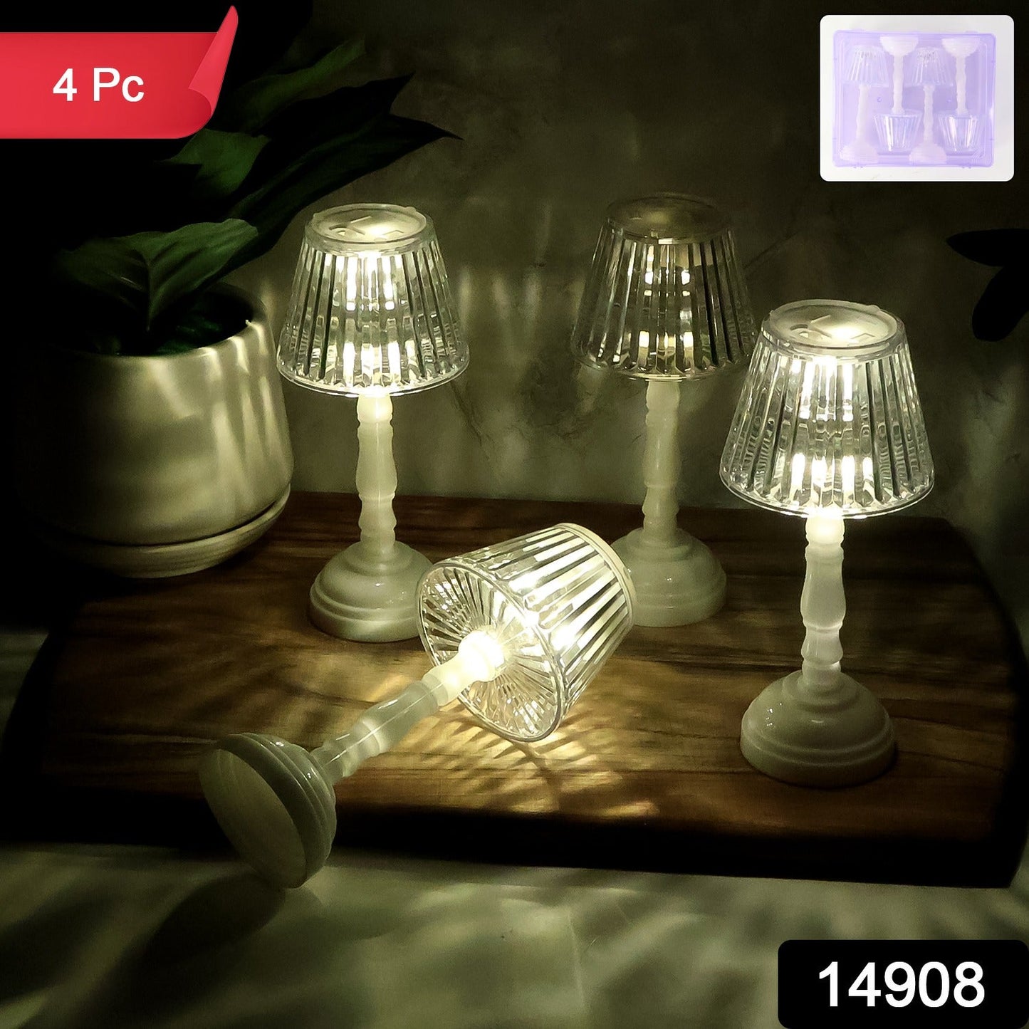 LED Crystal Table Lamp