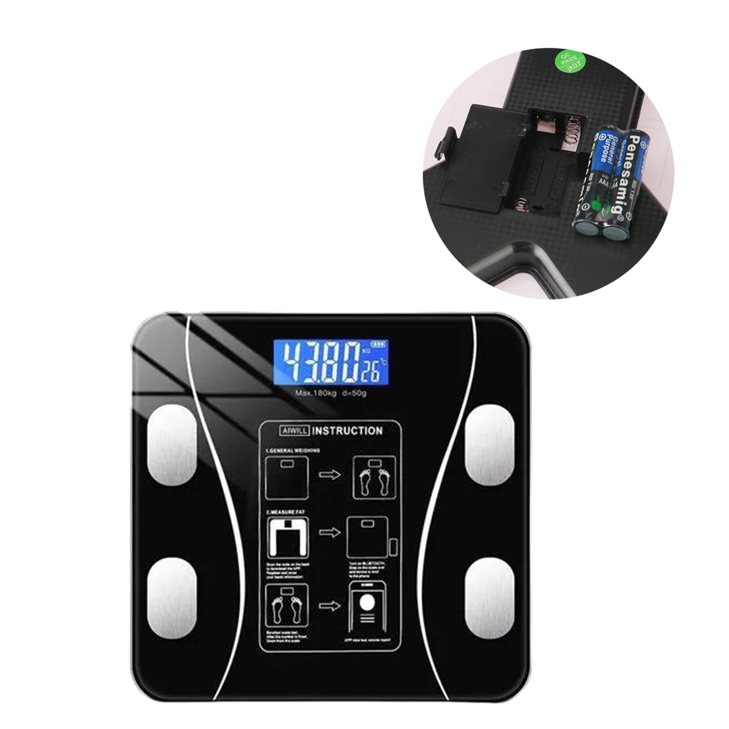 Smart body scale for weight management