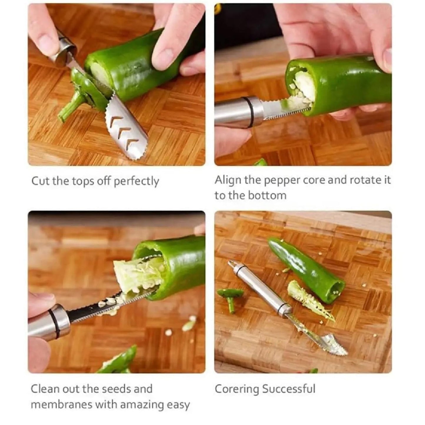 Chilli Deseeder Tool