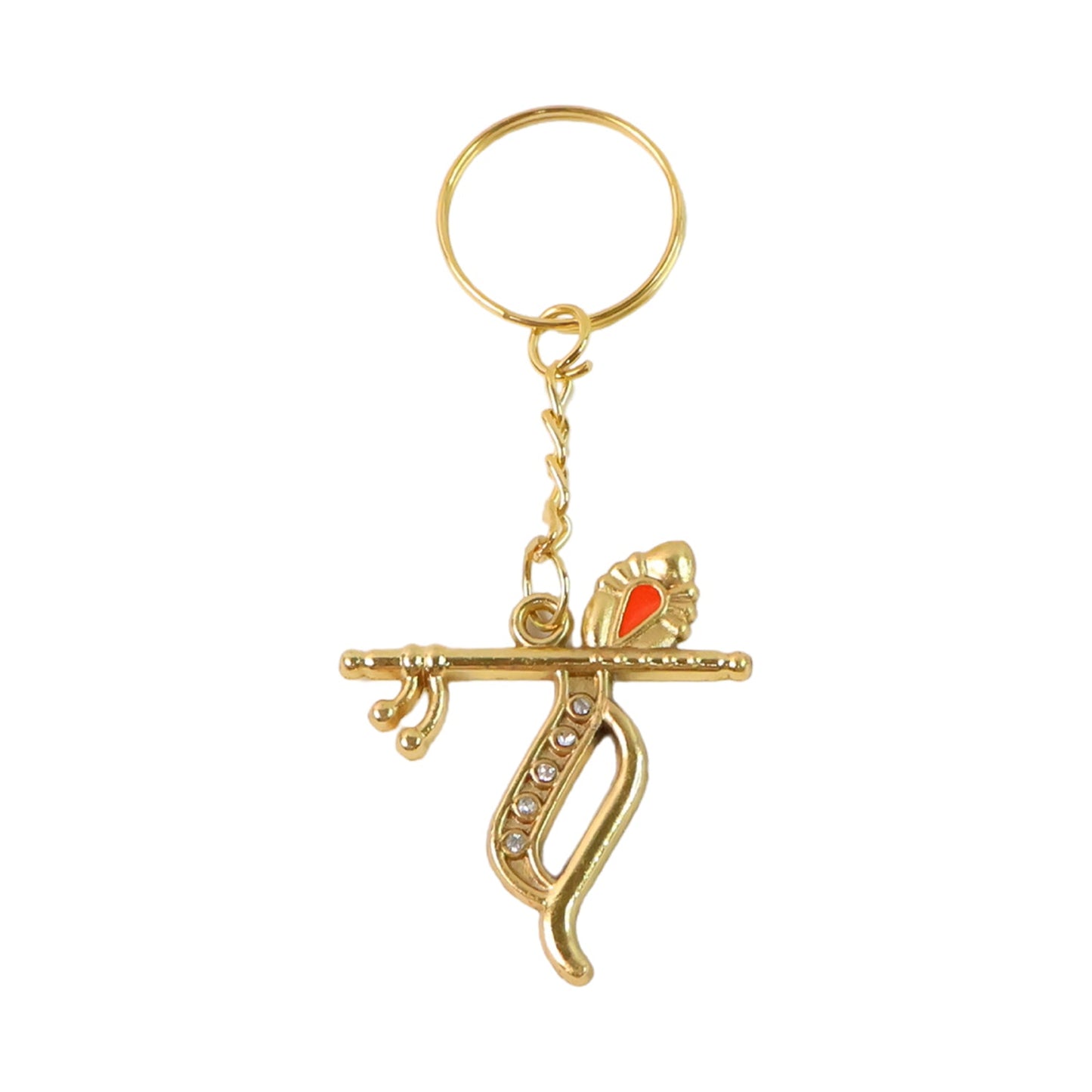 Peacock Flute Keychain Set (2 Pc Mix Design)