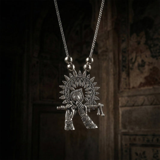 Krishna flute pendant
